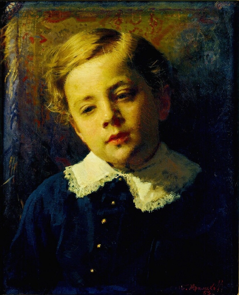 Крамской Иван Николаевич детский портрет